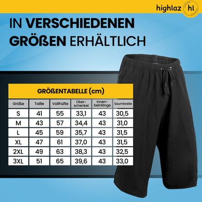 Knielange Herren Badeshorts – Extralang, Schnelltrocknend & mit Reißverschlusstaschen
